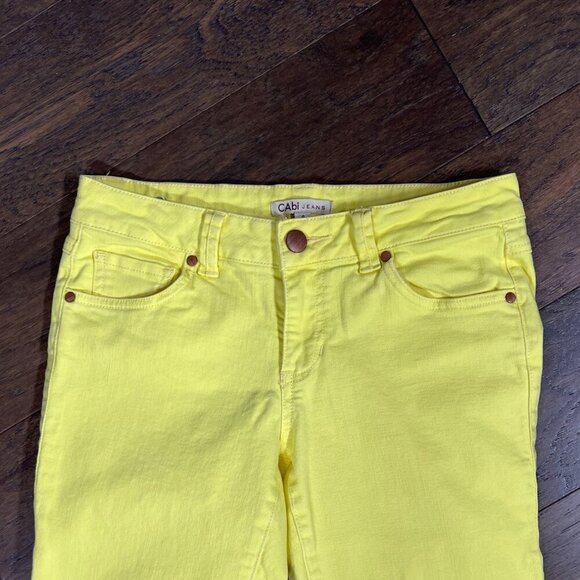 CABI Limon Bree Cropped Jeans Sz 4 #760 EUC - Picture 3 of 7